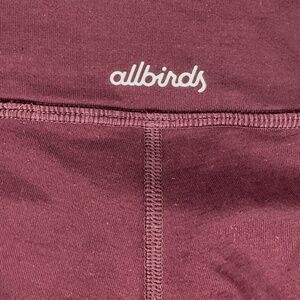 Allbirds Women's 7" Inseam Merino Lyocell Bike Shorts Aubergine Size XS